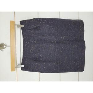 NWT Modcloth size 4 black with multicolored flecks mini skirt